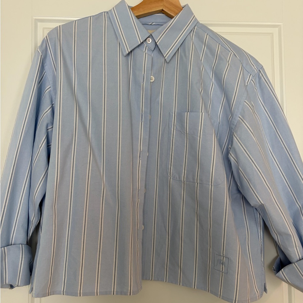 Uniqlo boxy button down